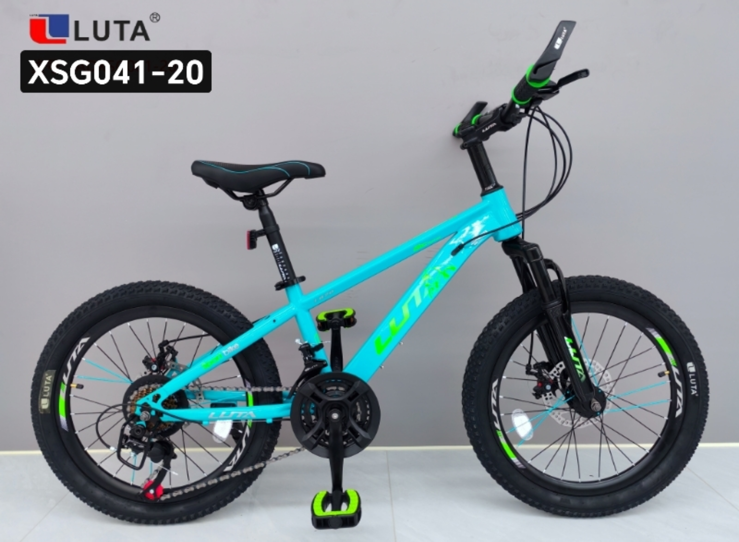 LUTA Purple Children's mountain Bike XSG041-20, with a fashionable design, is the new favorite for cycling. Specification image