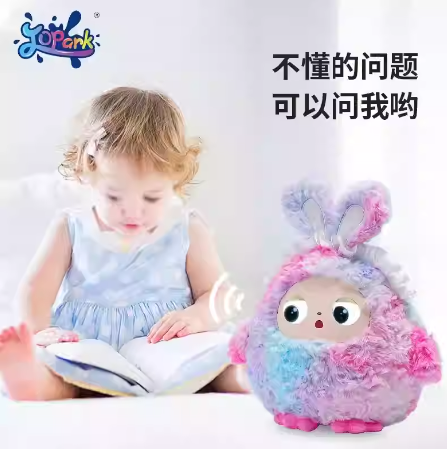 Ai-empowered new trend of companion learning and playing: plush robot toy guns, Transformers, Bumblebee interactive toys, children's gifts Item Picture
