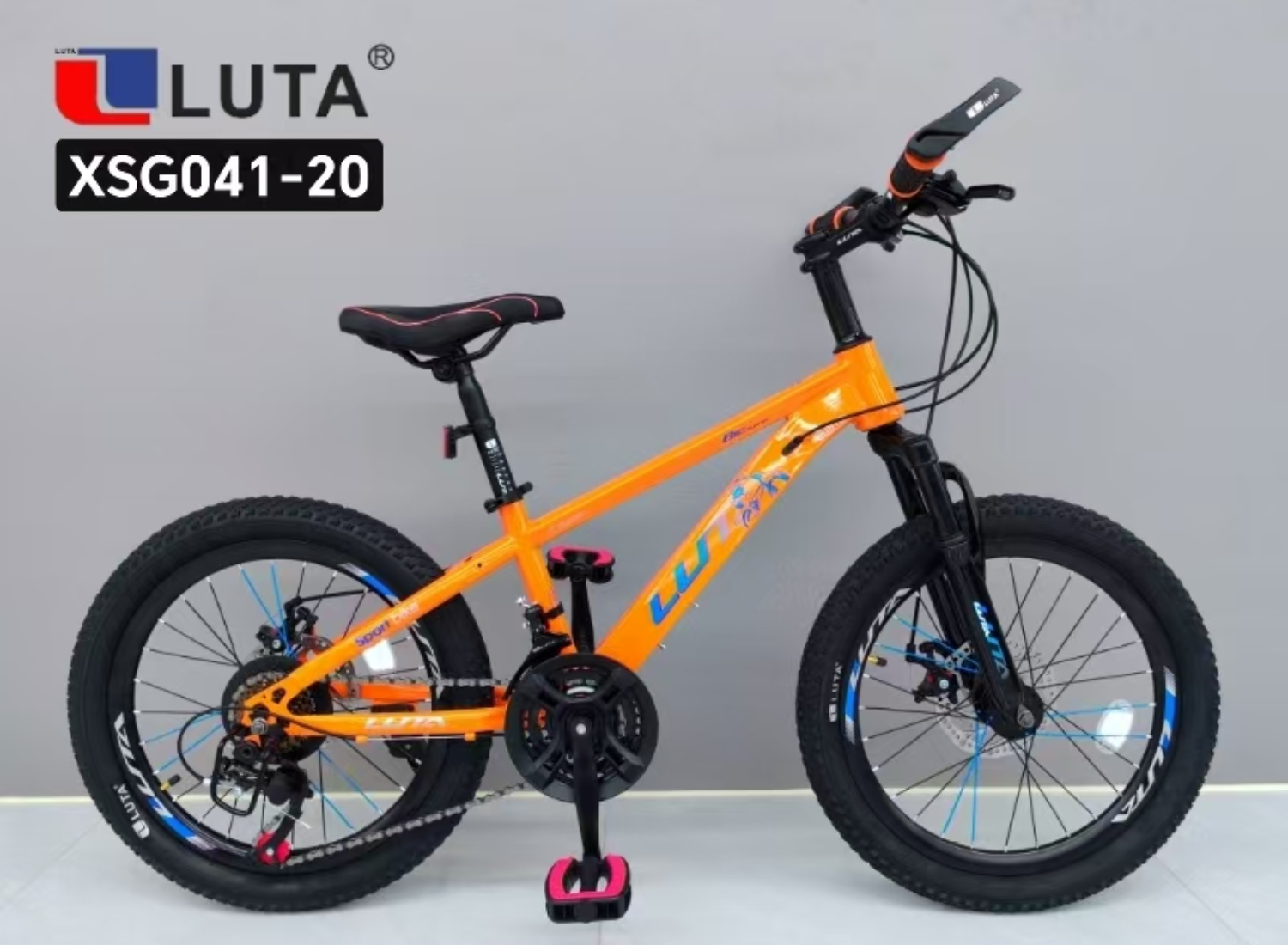 LUTA Purple Children's mountain Bike XSG041-20, with a fashionable design, is the new favorite for cycling. details Picture