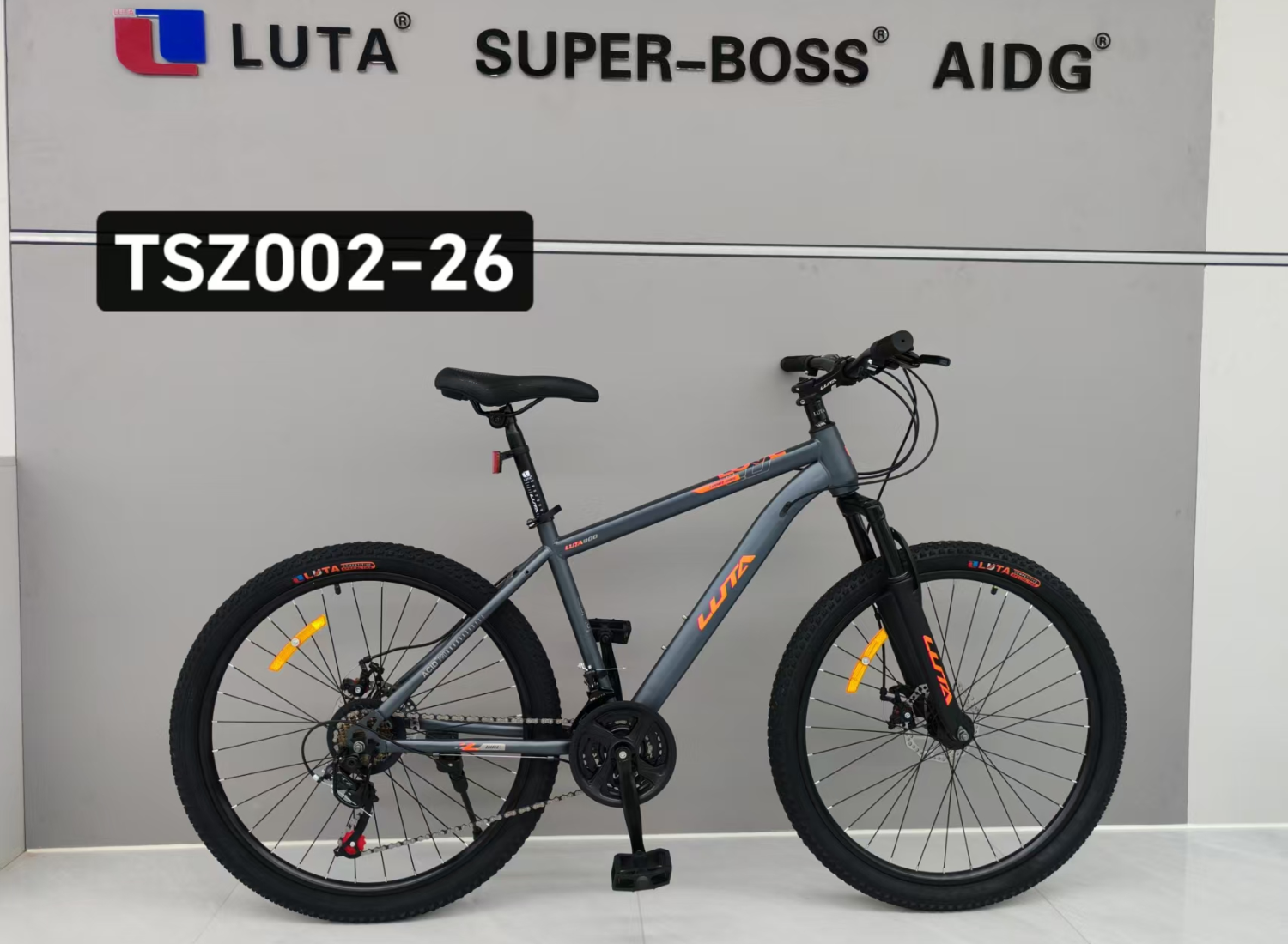 LUTA orange mountain bike TSZ002-26, un diseño fresco para una experiencia de ciclismo de alto rendimiento. Precio asequible y rentable Item Picture