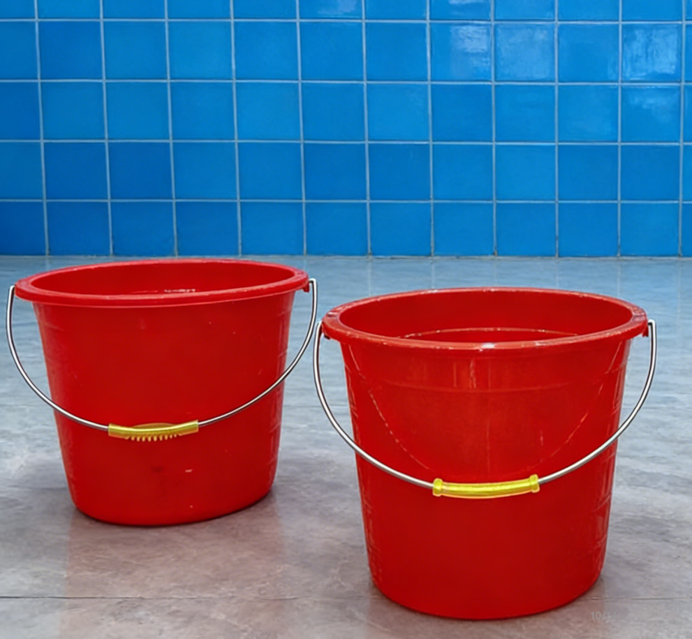 Multi-purpose plastic bucket, outdoor water bucket, pure water bucket, clinker lid, plastic packaging bottle, large-capacity, durable and multi-functional water storage container