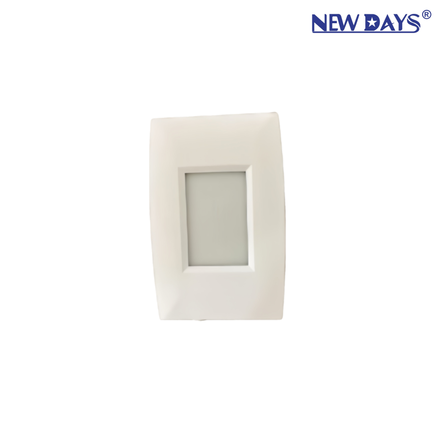 مصابيح أرجل ذات درج مربعات من نوع LED في العلامة التجارية Newdays العابرة للحدود، ومصابيح ذات ضاءة عالية موفرة للطاقة تعمل بالضغط الصوتي، ومصابيح ذات سطوح ليلية مدمجة للركل في الممر الرملي details Picture