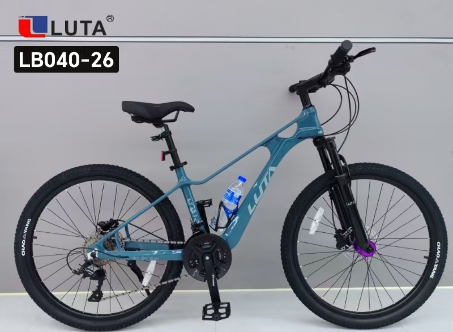 Bicicleta de montaña rosa LB040-26. Elegante y ligero para los amantes del ciclismo. Marco de aluminio Specification image