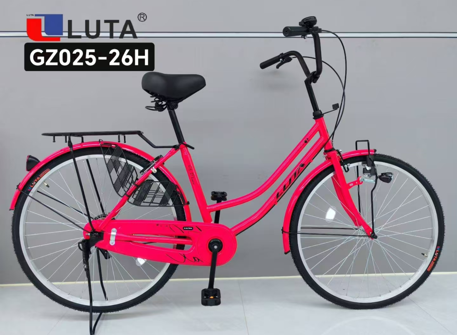 دراجة جديدة من طراز Luta GZ025-26H من نوع GZ02-26H، مزج مسحوق من الزبد، وهي عملية وملائمة للنقل إلى المناطق الحضرية. Specification image