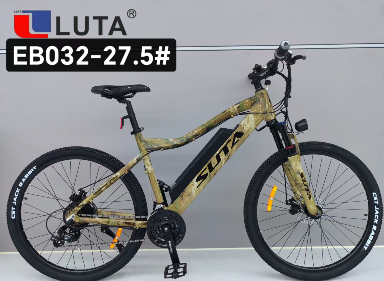 Luta EB032-27.5# مركبة جبلية مؤثرة، وهي نوع جديد من الطرق الوعرة.بطاريات الليثيوم الكهربائية
