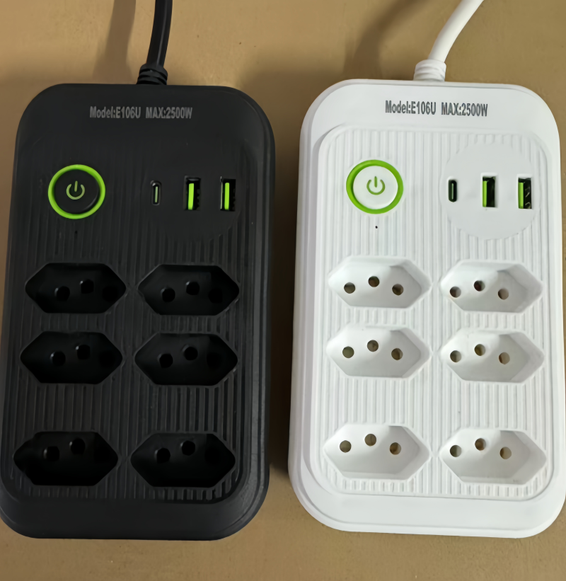 Brazilian dedicated socket, USB multi-socket power strip, smart power strip, multi-functional power strip pic 14