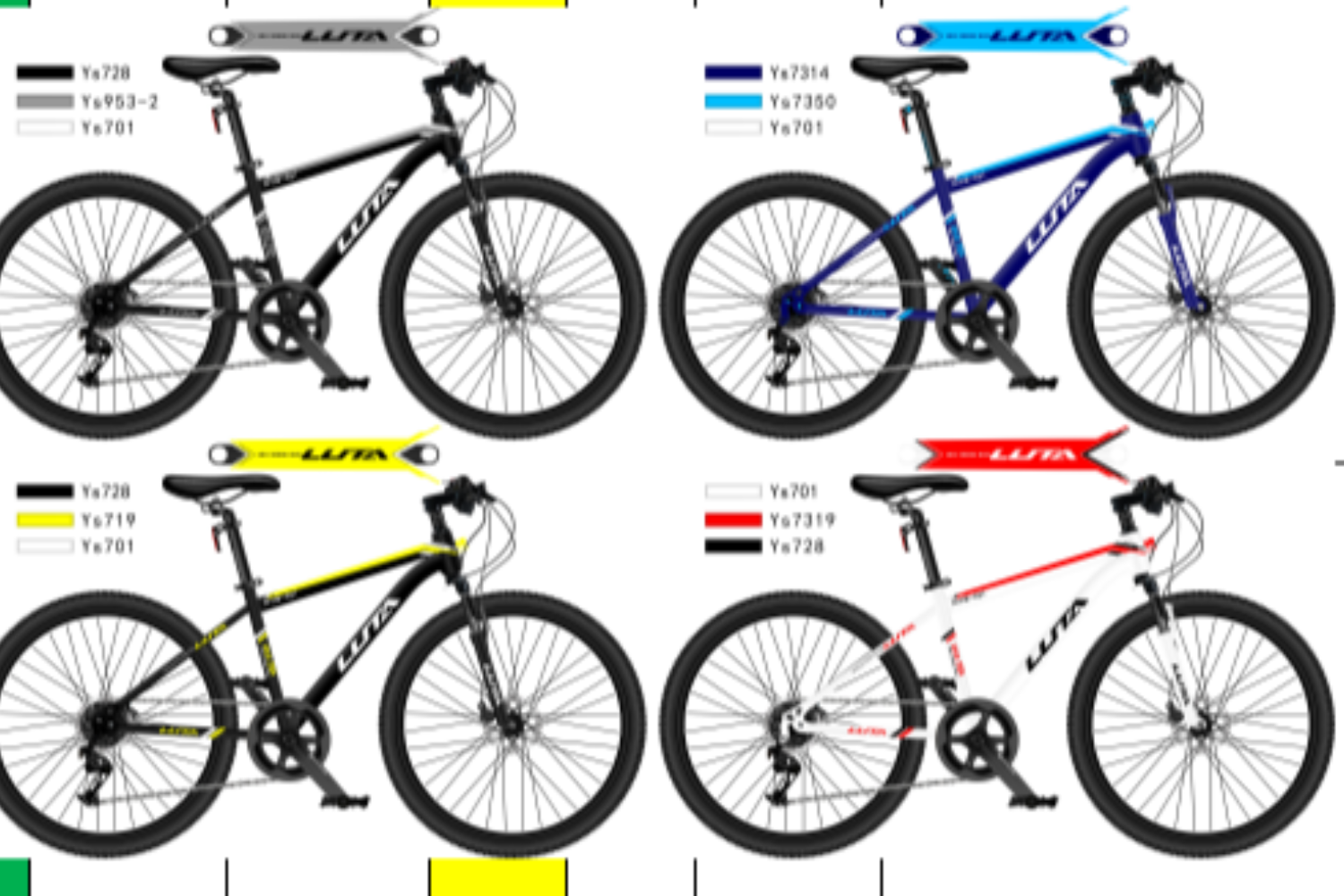 Ts066-29-inch mountain bike, black and silver color scheme, 21-speed transmission, LUTA brand, a new choice for off-road riding. details Picture