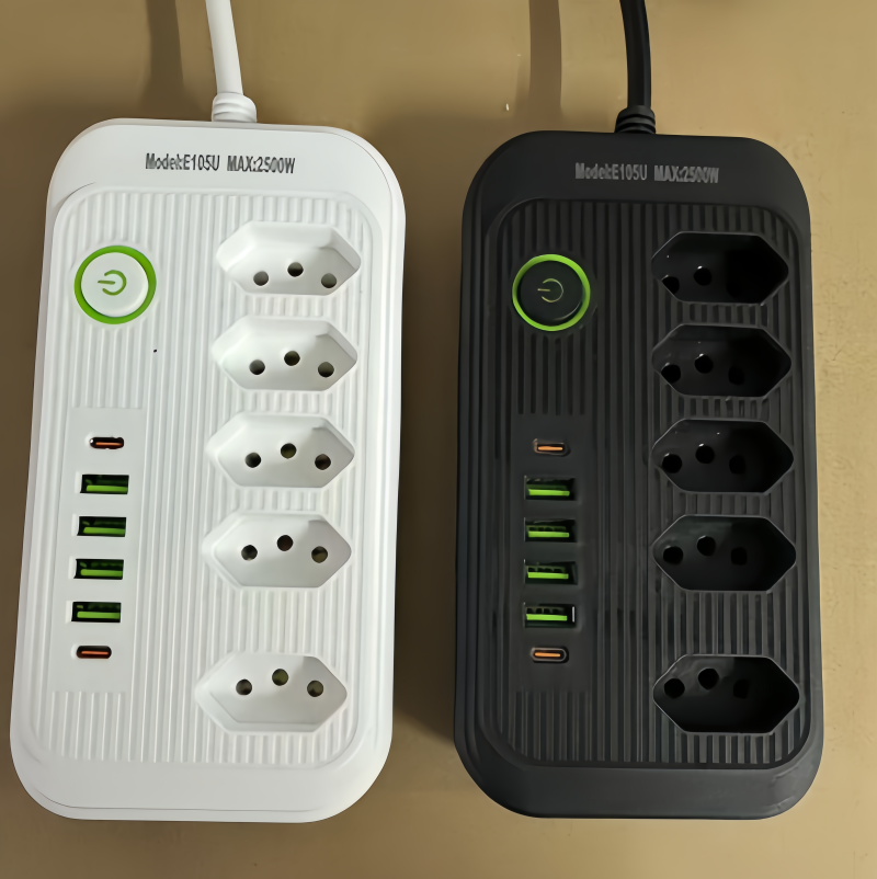 Brazilian dedicated socket, USB multi-socket power strip, smart power strip, multi-functional power strip pic 12