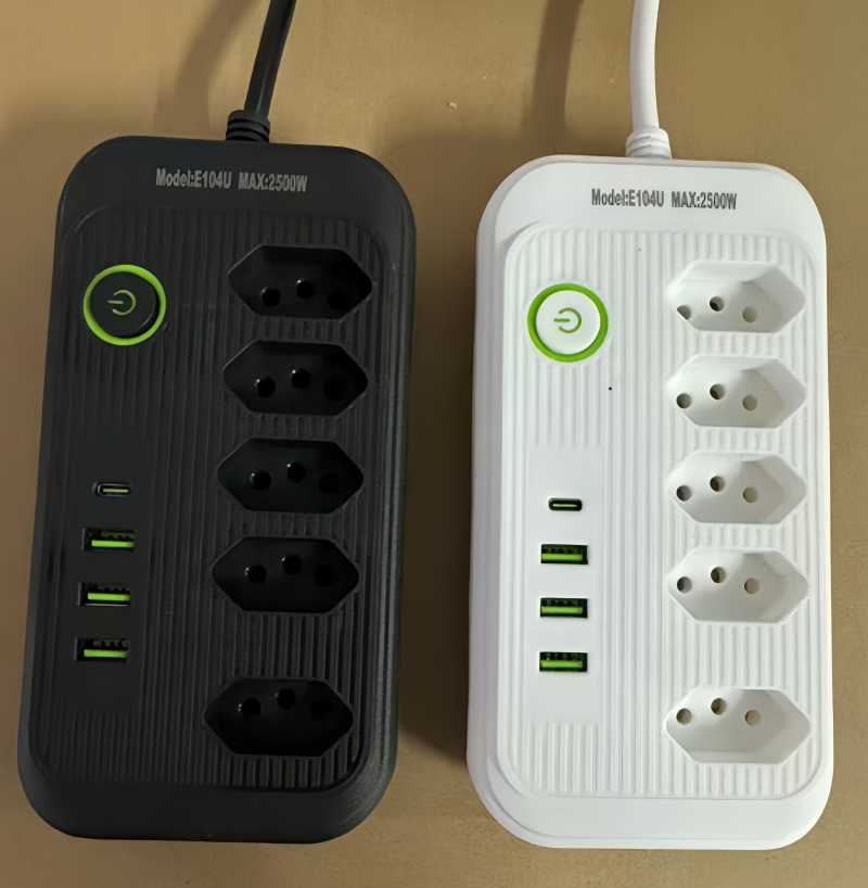 Brazilian dedicated socket, USB multi-socket power strip, smart power strip, multi-functional power strip pic 11