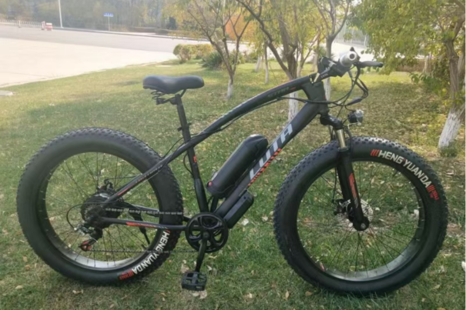 LTOY-04胖胎电动自行车亮相，户外骑行新选择