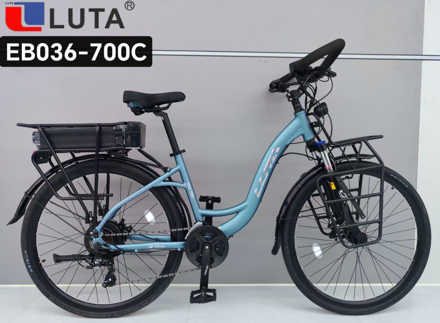 LUTA electric bicycle EB036-700C, stylish and practical, with strong endurance, is a new choice for urban commuting. details Picture