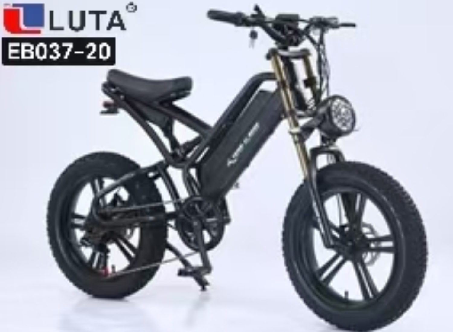 LUTA电动自行车EB037-20，时尚设计，强劲动力，城市出行新选择。