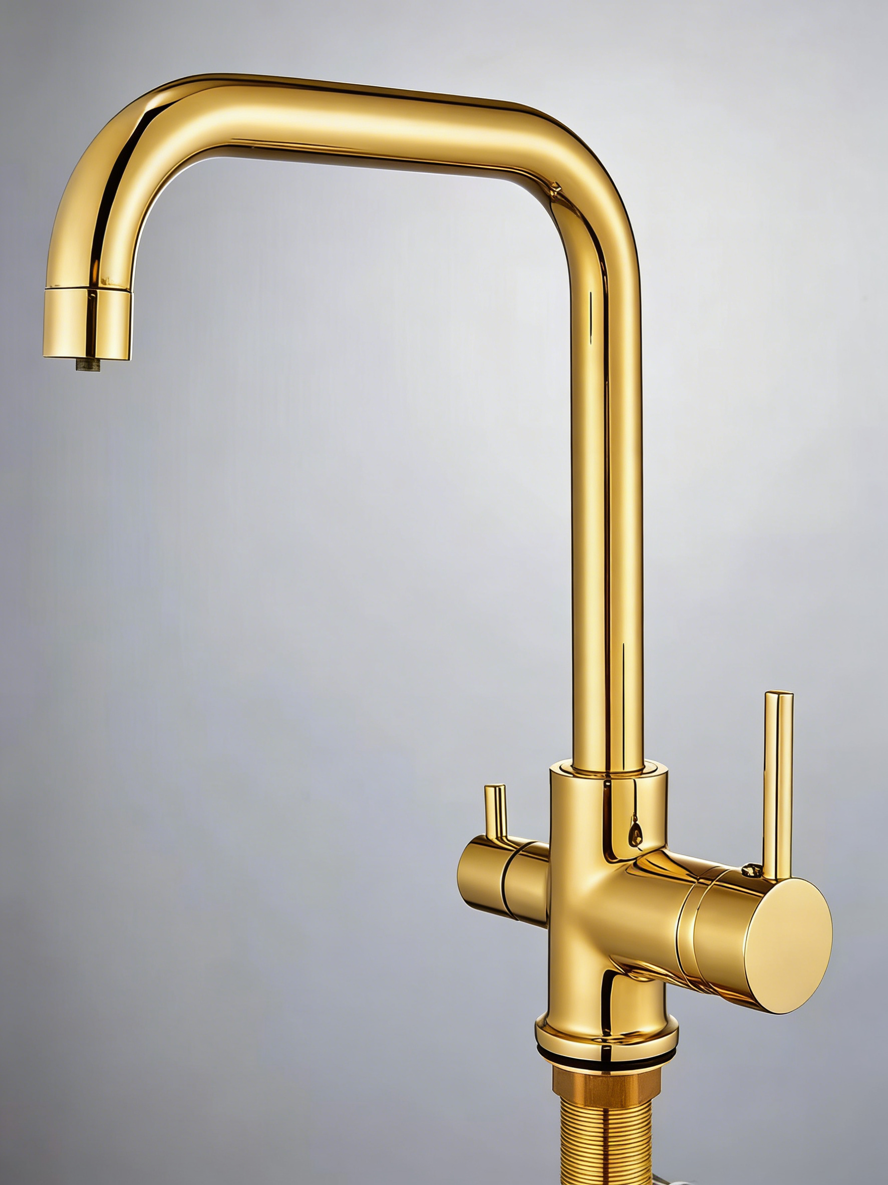 水龙头/卫浴/厨房抽拉水龙头/抽拉水龙头/厨房水槽水龙头枪灰色产品图