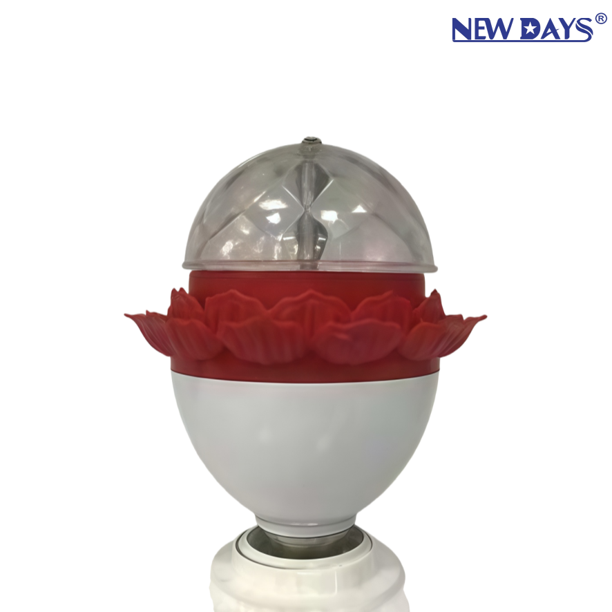 مصابيح جديدة من نوع "Newdays" العابرة للحدود لمصابيح "ED" الإبداعية الدورية ذات الألوان السبعة، والمصابيح المنزلية التي تعمل بالضوء الفلاش، ومصابيح الكرات السحرية لمصابيح المسرح