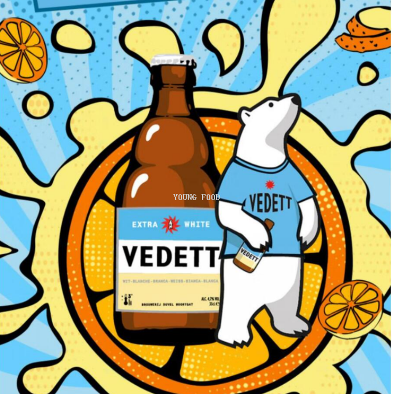 包邮 白熊精酿小麦白啤酒330ml 哈罗每天ANTICA FONTE BOARIO酒水详情图5