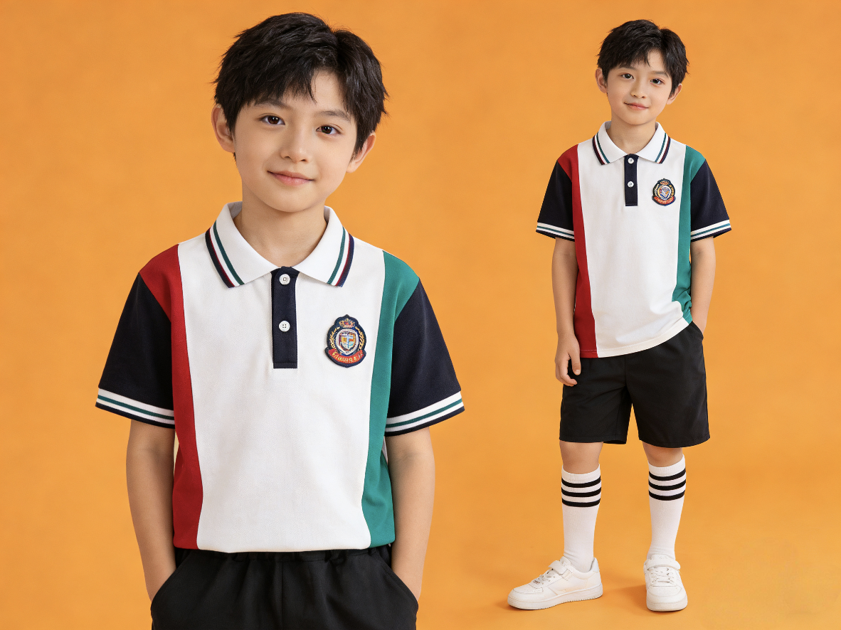 2026升级版抗皱西装松紧腰儿童短裤抗邹免烫藏青色男童五分中裤黑色裤子校服表演支持定制加工跨境电商亚马逊稀音男童短裤详情图13