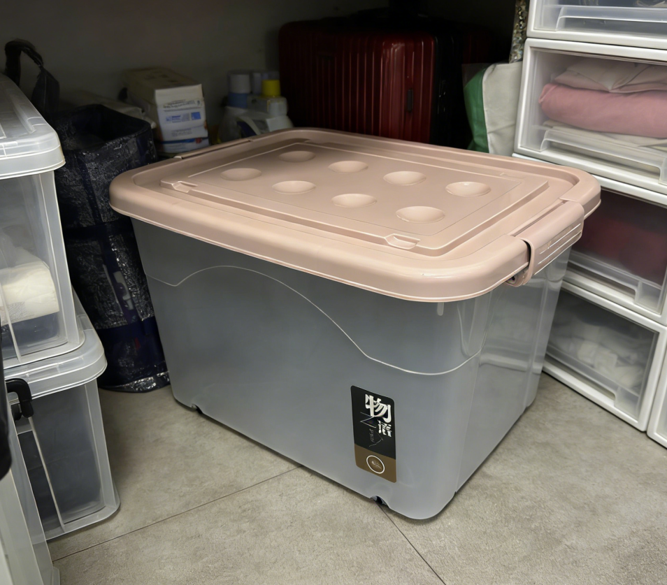 收纳箱/床底收纳箱/收纳箱布艺/衣服收纳箱/后备箱储物箱白底实物图