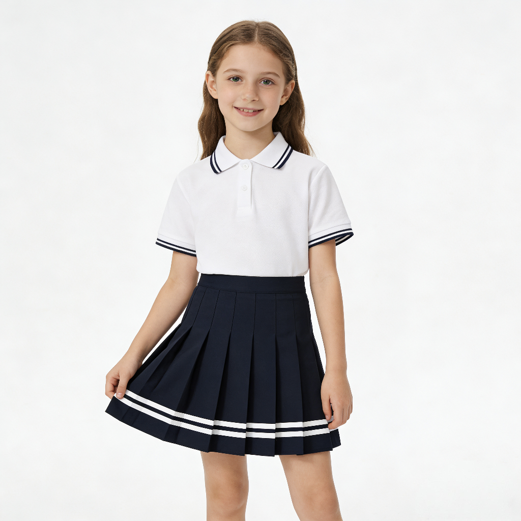 2026新款女童半身裙防走光百褶裙百搭学院风短裙小学生校服节日舞台演出服支持定制加工跨境电商爆款亚马逊稀音儿童裙女童欧美详情图18
