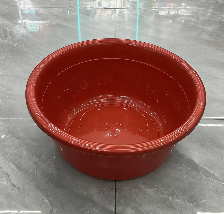 料脸盆加厚大号家用加宽洗脸洗衣服学生宿舍洗脚耐高温洗脸盆塑料盆大盆批发