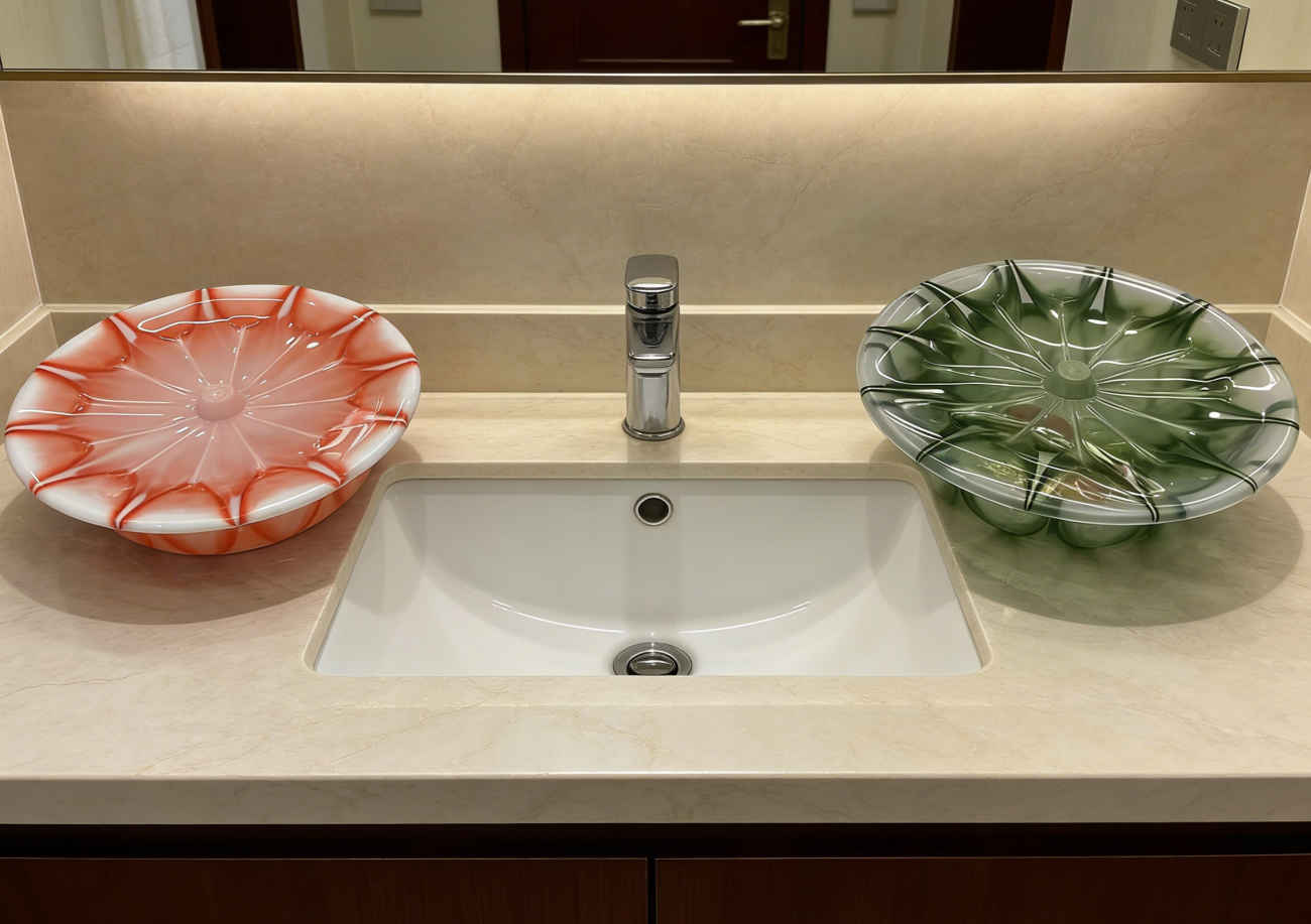 Large, super thick and durable plastic washbasin for home use, student dormitory and home, extra-thick anti-drop washbasin with cover Application Scenario