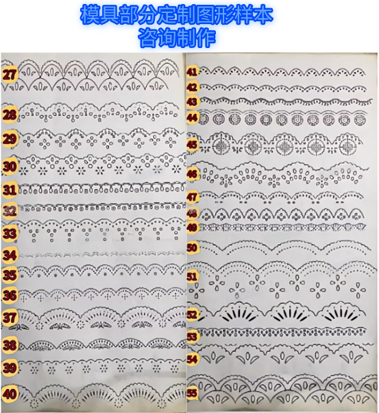 100-type ultrasonic lace machine, woven bag strip sewing machine, fabric lace embossing machine, skirt lace, bed sheet lace roller machine, factory direct sales volume, favorable price, after-sales guarantee pic 13