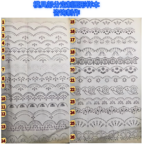 100-type ultrasonic lace machine, woven bag strip sewing machine, fabric lace embossing machine, skirt lace, bed sheet lace roller machine, factory direct sales volume, favorable price, after-sales guarantee pic 12