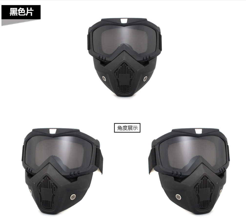 Harley-davidson face mask, off-road motorcycle goggles, protective goggles, cycling helmet, ski retro goggles, glasses, bicycle Application Scenario