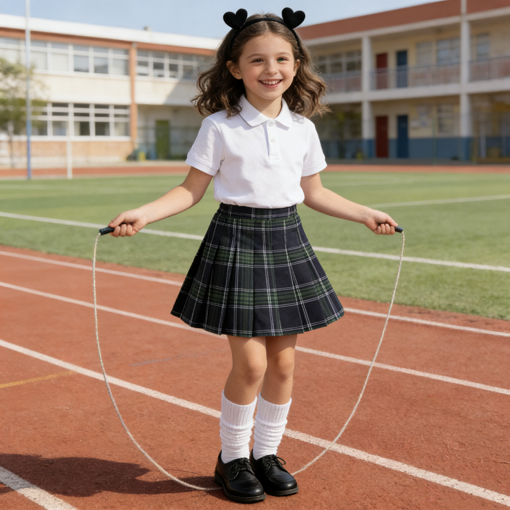 2026新款升级版女童格子学院风英伦复古百褶裙支持定制加工跨境电商欧美日韩俄罗斯供货源头专业生产品质上乘儿童裙女童欧美详情图19