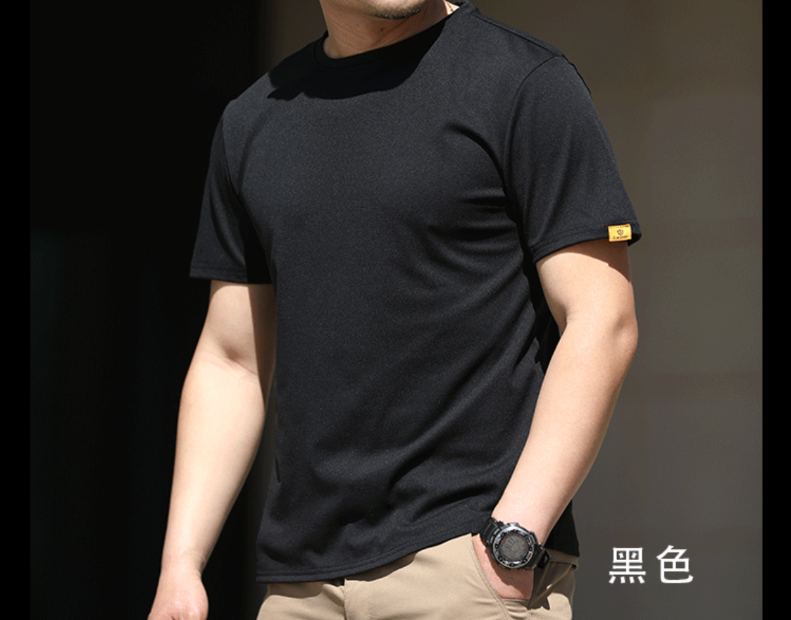 t恤男士短袖潮流/衣服男士半袖潮牌/服装男短袖韩版/T恤/T恤尾货产品图