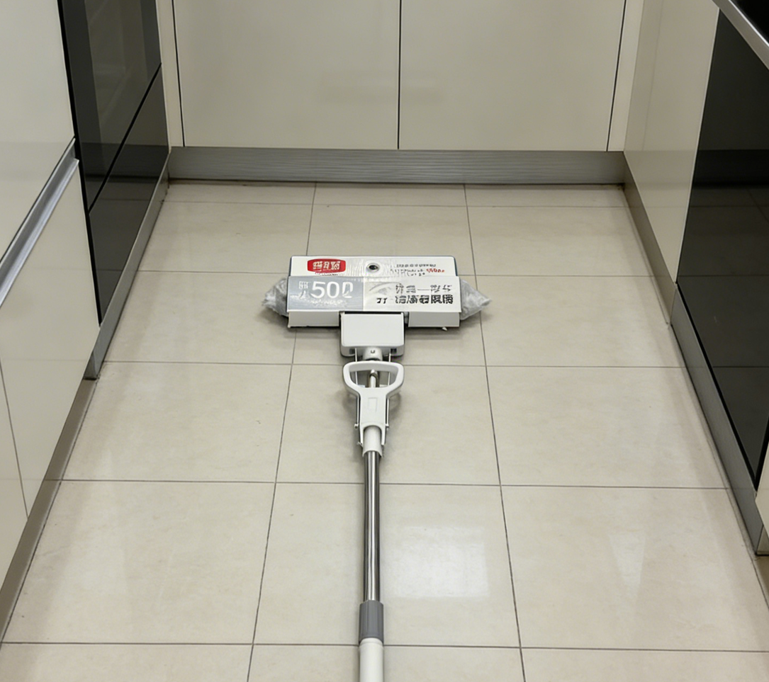 Good God Mop Lazy Mop, mop bucket cleaning tool set, household floor wipe dry and wet dual-purpose mop, suitable mop wholesale Specification image