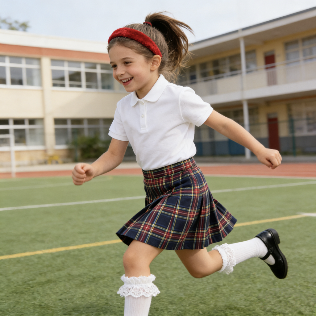 2026新款升级版女童格子学院风英伦复古百褶裙支持定制加工跨境电商欧美日韩俄罗斯供货源头专业生产品质上乘儿童裙女童欧美详情图18
