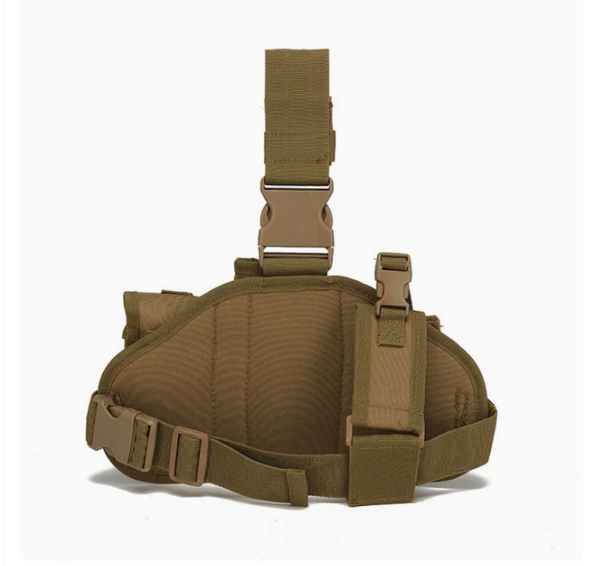 Outdoor sports tactical belt bag, leg-binding bag, molle accessory hanging bag, training combination gun case bag, tactical bag Specification image