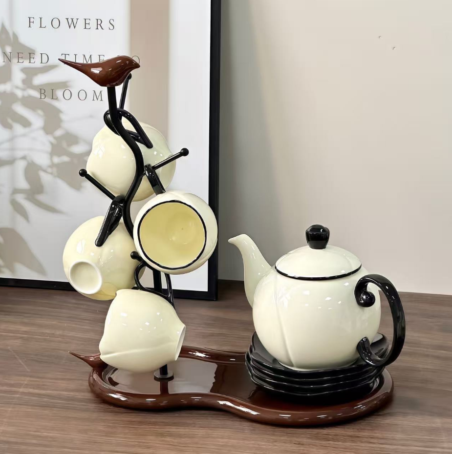 茶具/茶具套装/茶杯套装/便携式茶具/抹茶茶具白底实物图