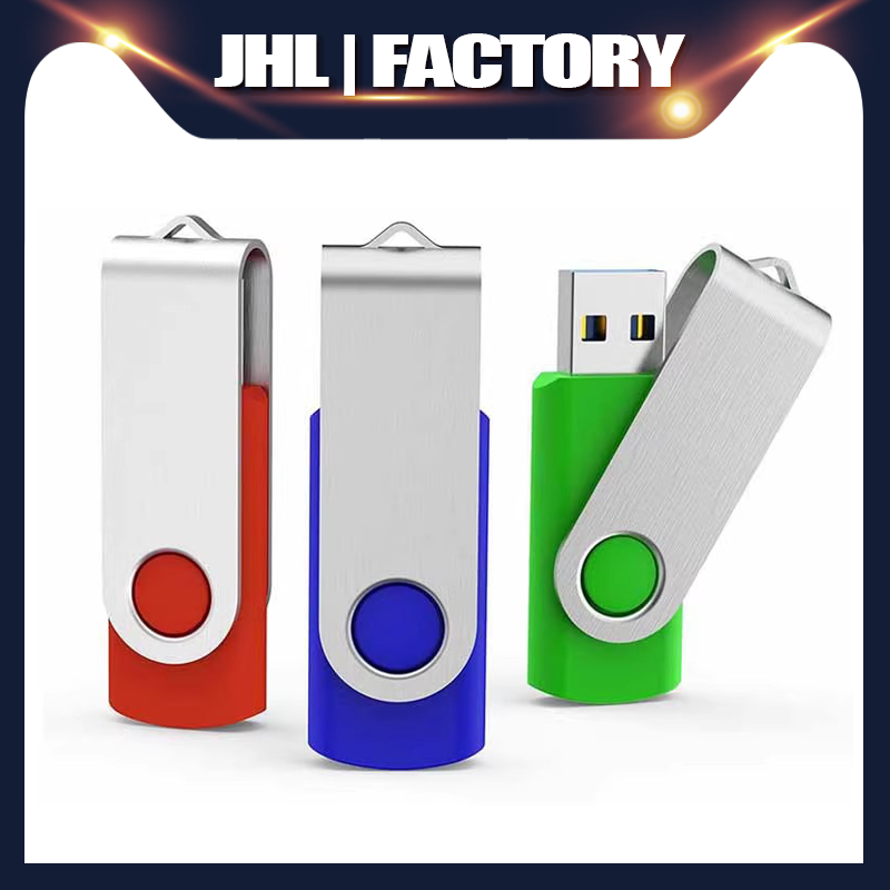 JHL-UP093旋转金属U盘 定制LOGO 8g16g企业招标公司展会礼品