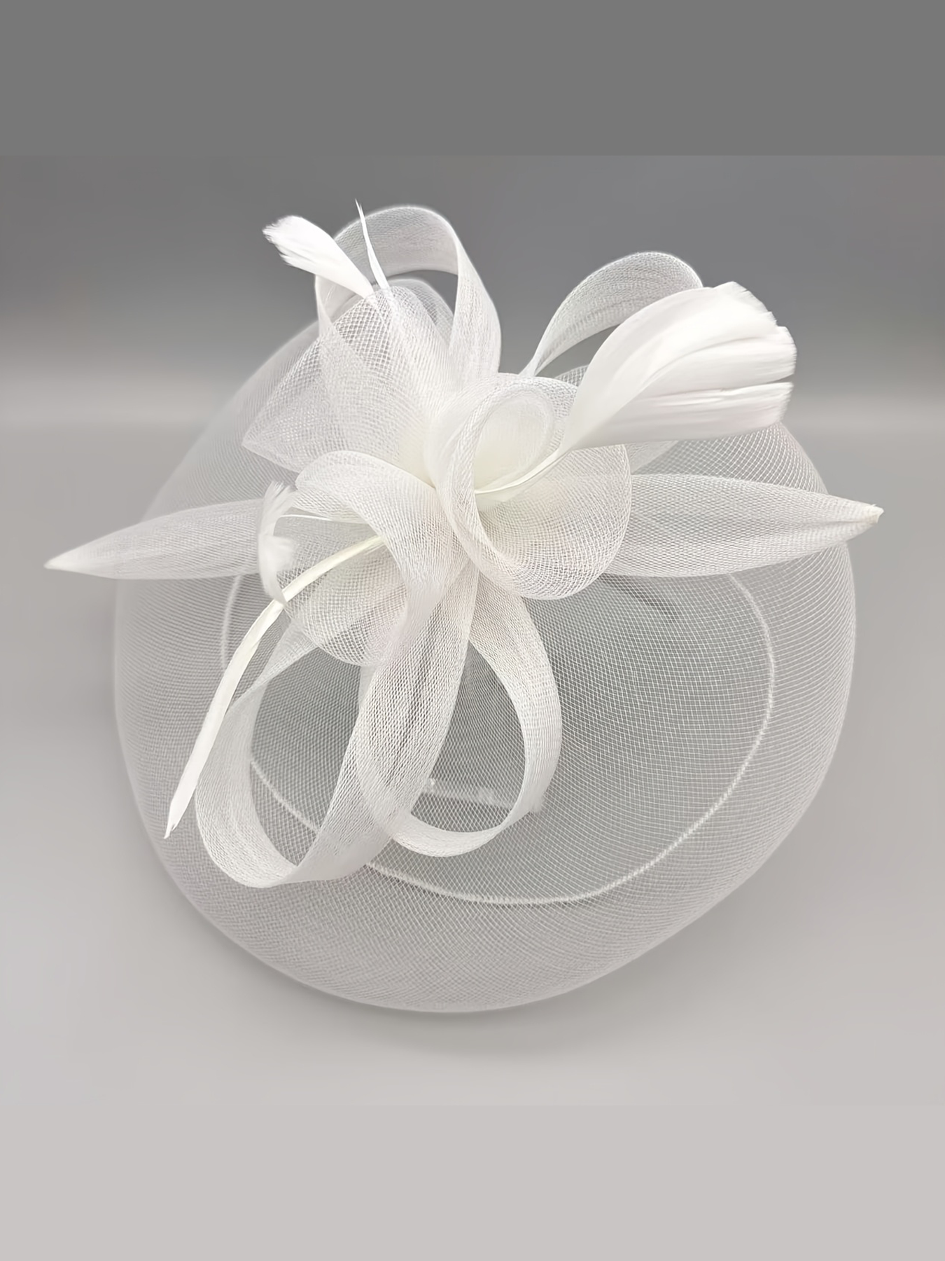 1 piece of lace mesh decorative headpiece for ladies, Halloween and Christmas party gift, bride's wedding tea party accessory, birthday gift, horse racing hat, church hat strap, clip and headband, dual-purpose Application Scenario