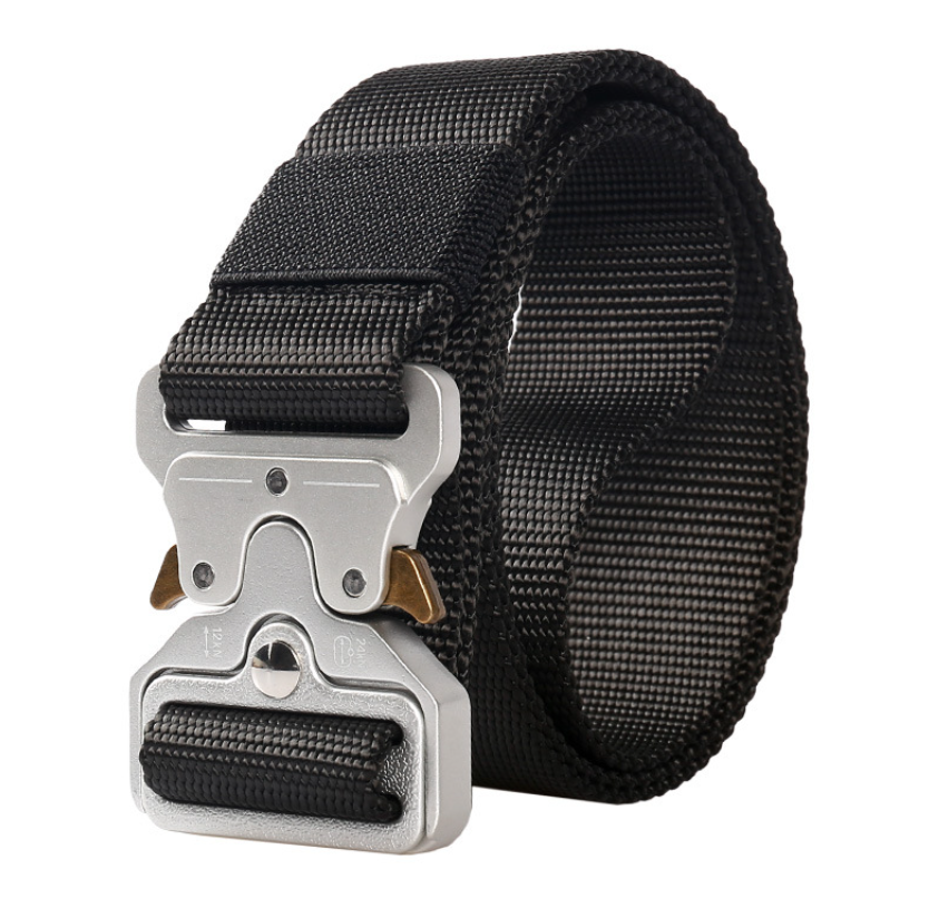 Outdoor sports 3.8cm imitation nylon webbing Cobra belt, special forces training belt, best-selling canvas men's belt Specification image
