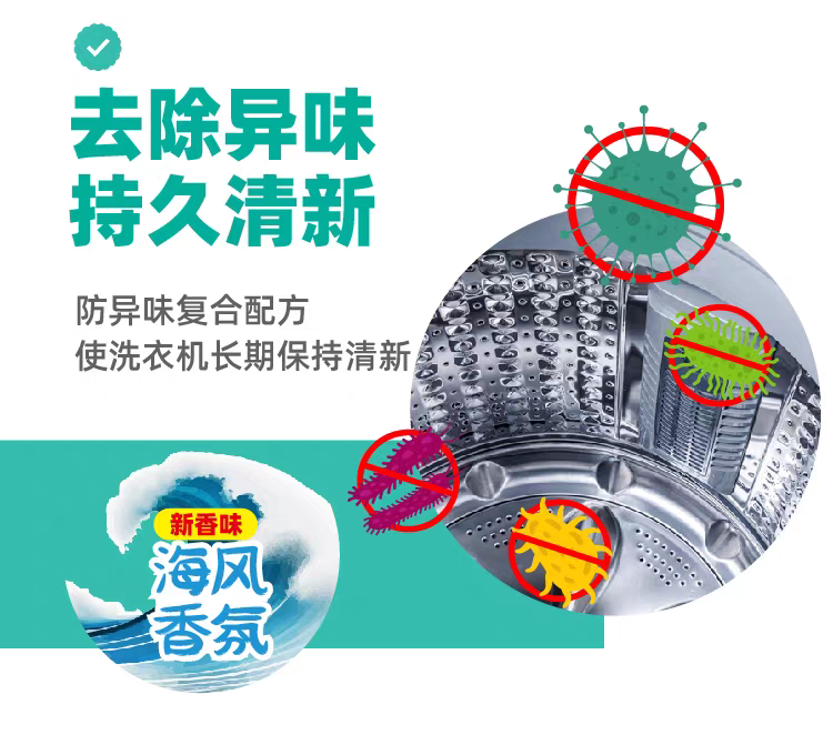 贝克曼博士洗衣机槽清洁除垢养护剂250ml 清洗剂洗衣机槽抑菌清洁养护剂详情图7