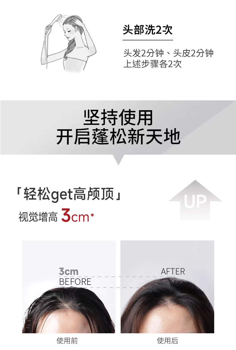 原装进口发玛21控油蓬松轻盈洗发水600ml 无硅油檀木香详情图10