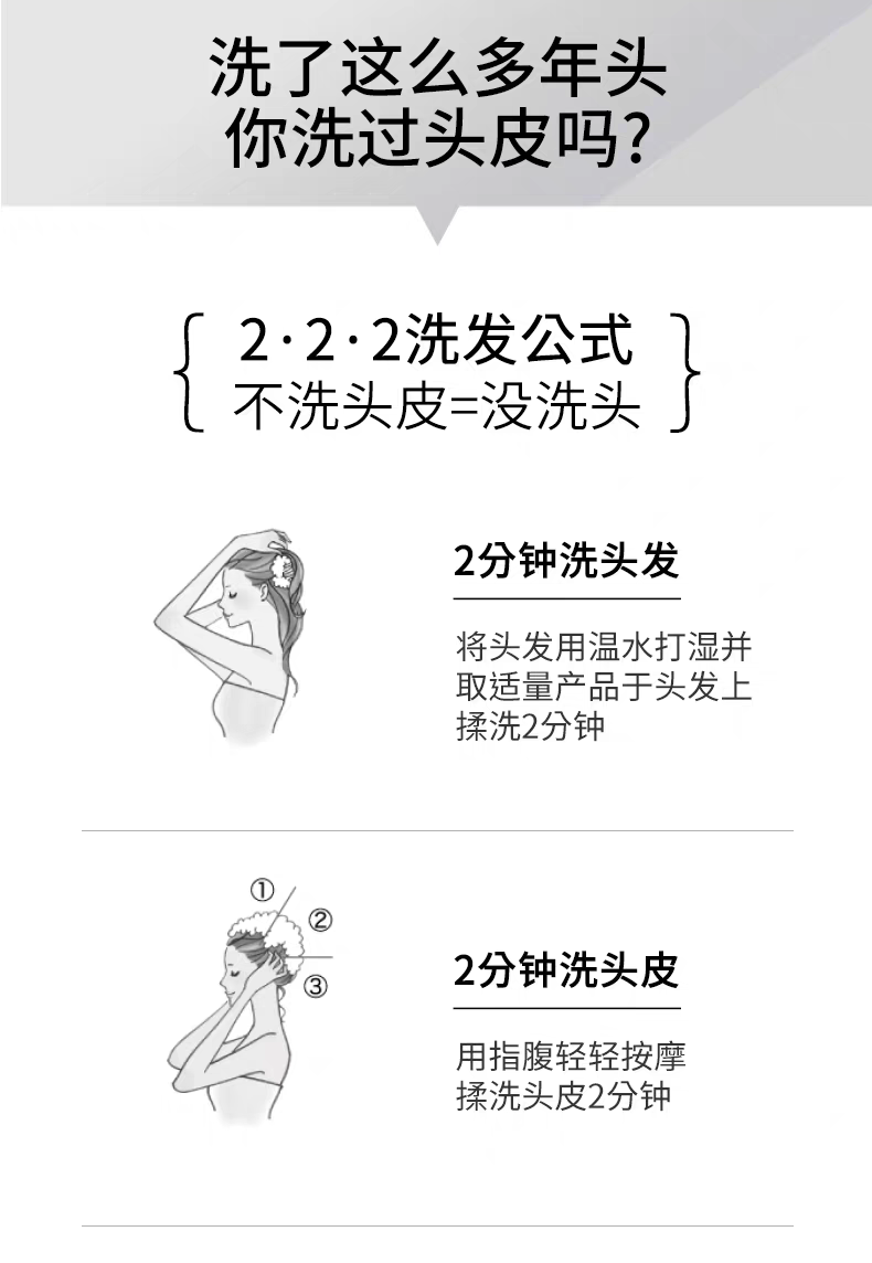 原装进口发玛21控油蓬松轻盈洗发水600ml 无硅油檀木香详情图9