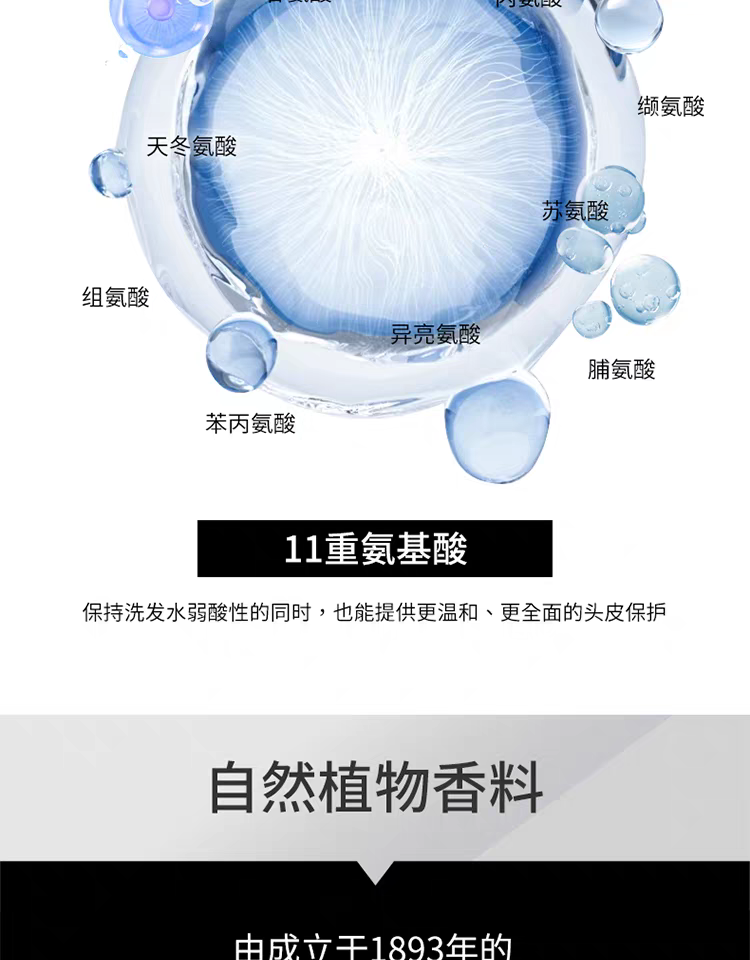 原装进口发玛21蓬松去屑洗发水600ml 无硅油净澈大容量详情图12