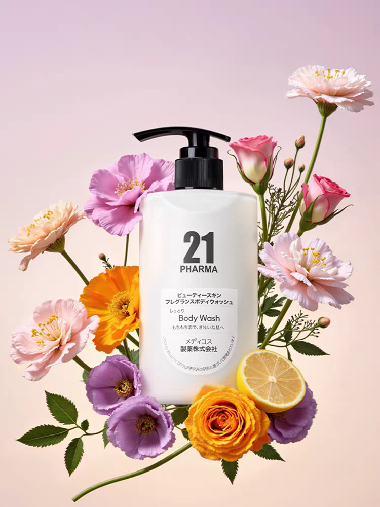 Original imported Fama 21 Crystal Beauty Fragrance Body Wash 450ml Item Picture