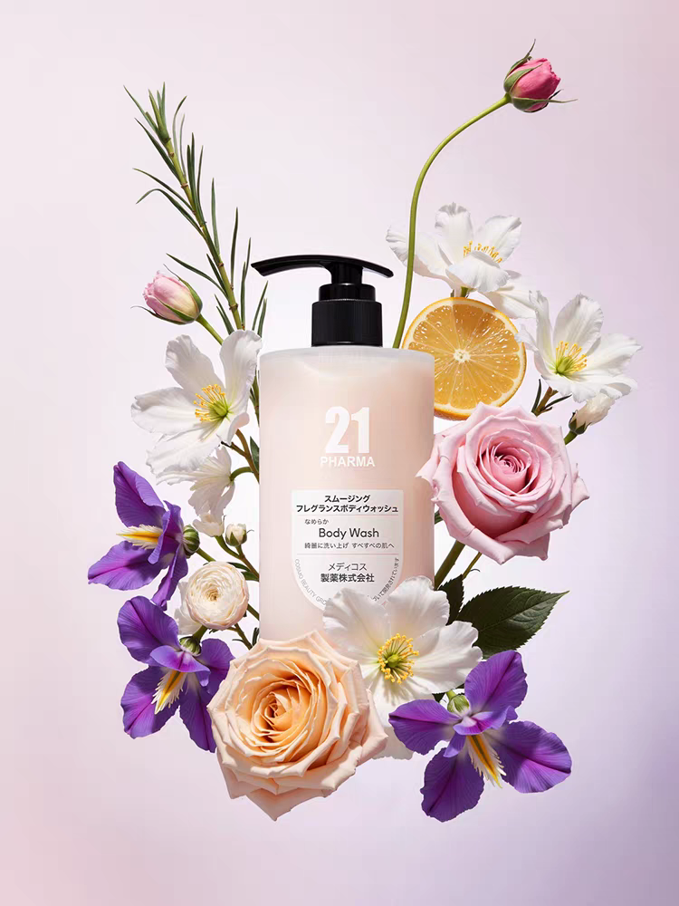 Original imported Fama 21 Smooth and Refreshing Scented Body Wash 450ml Item Picture