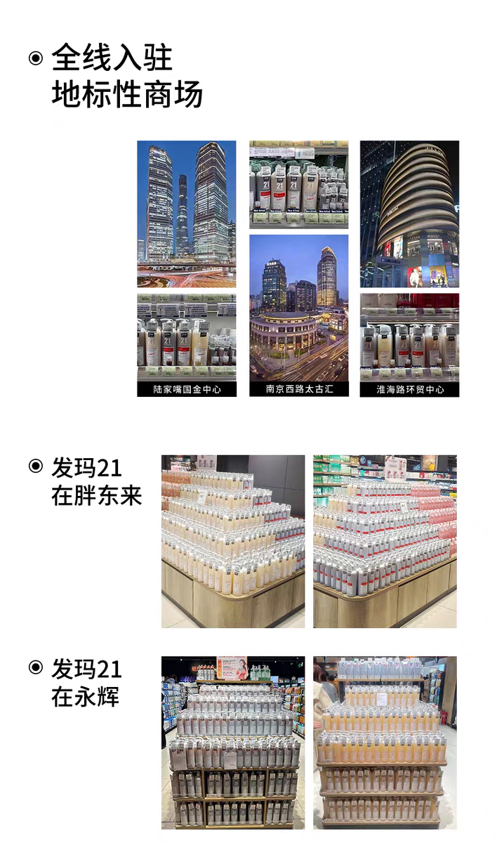 Original imported Fama 21 Crystal Beauty Fragrance Body Wash 450ml detail image 12