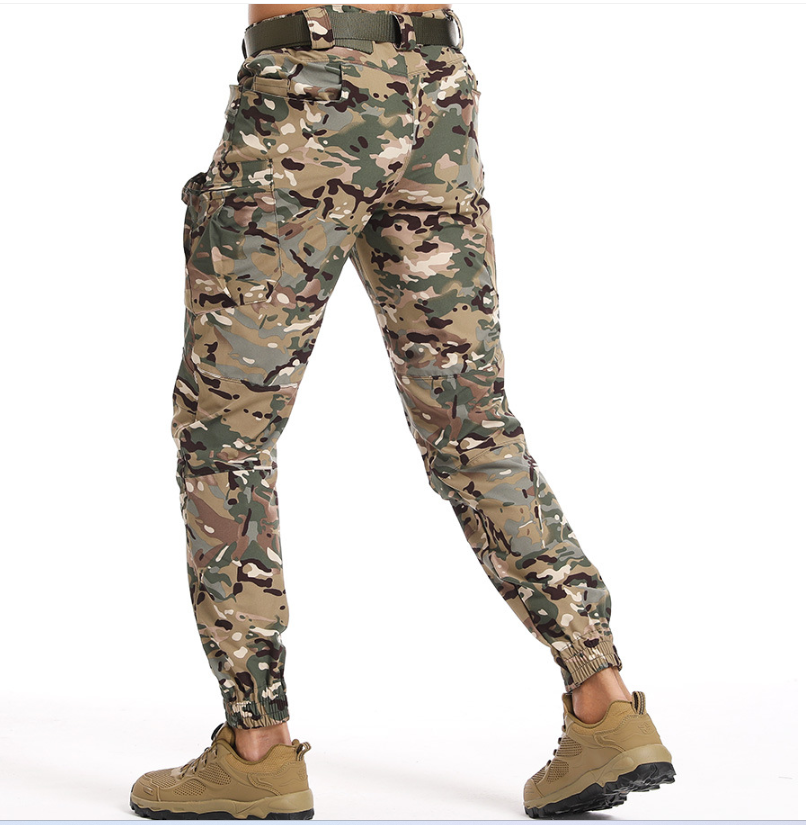 New men's X7 quick-drying stretch pants Outdoor sports loose ice silk long pants Breathable tactical quick-drying pants Application Scenario