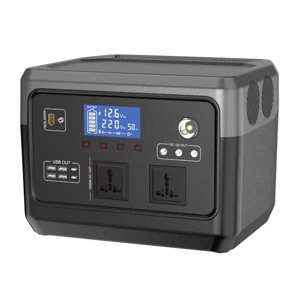 300W-1500W便携式储能电源户外应急备用电源适用于摆摊自驾游露营新能源详情4