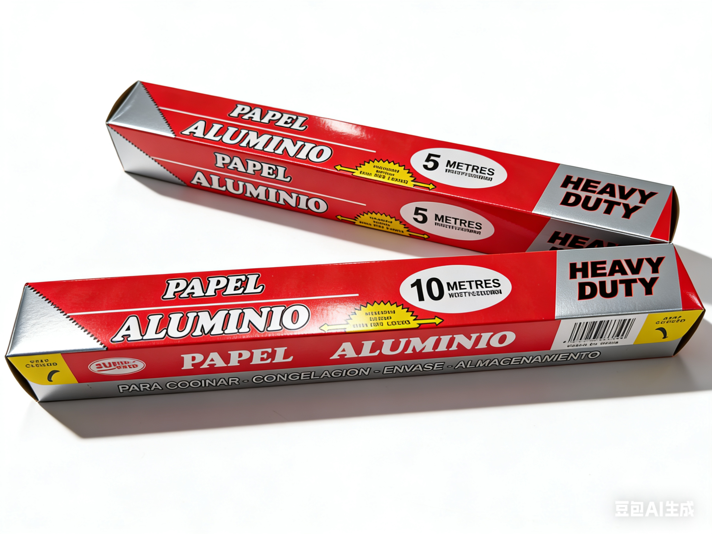 铝箔纸包装盒锡纸Aluminium Foil防潮密封包装盒来米国际铝箔锡纸食品级加厚不易破款式好品质多种型号粉色