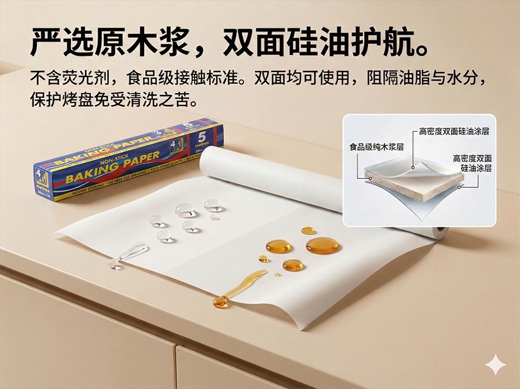硅油纸实物图