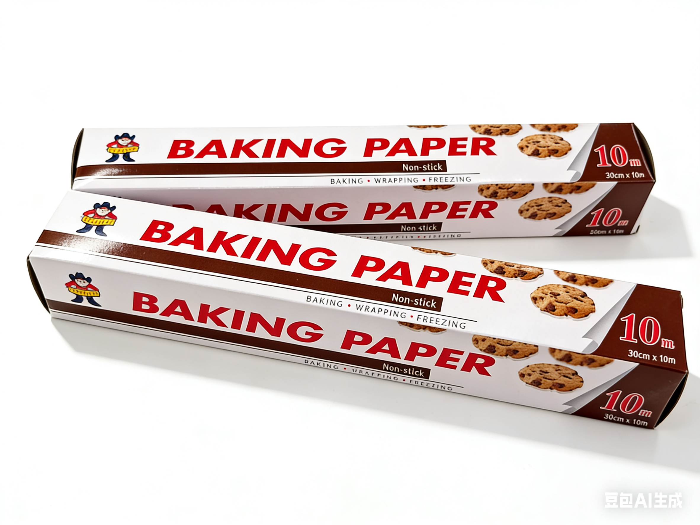 来米国际bakingpaper硅油纸防油防粘一纸多用棕色空气炸锅保鲜