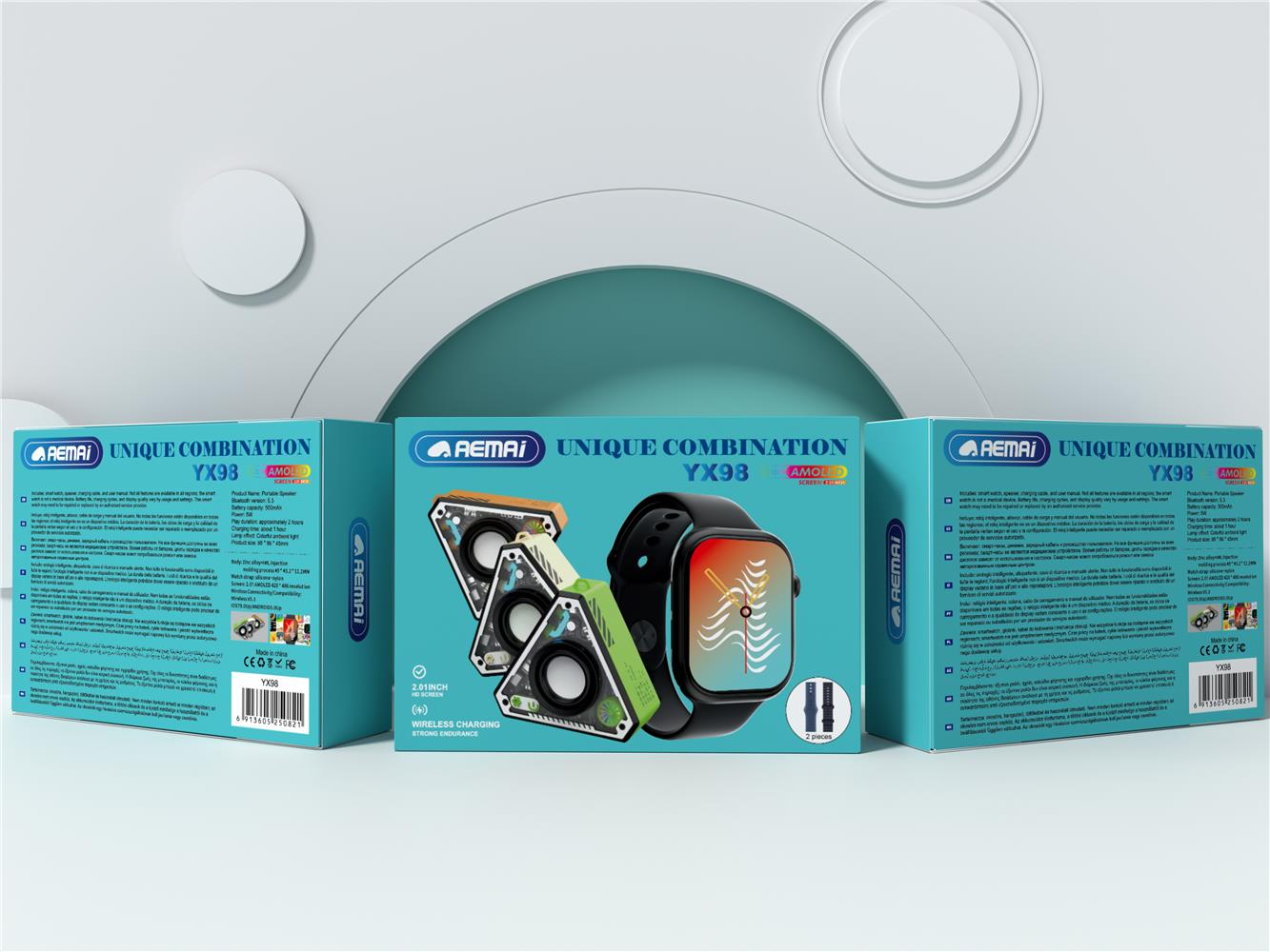 Aemai X98 حزمة ساعة ذكية Item Picture