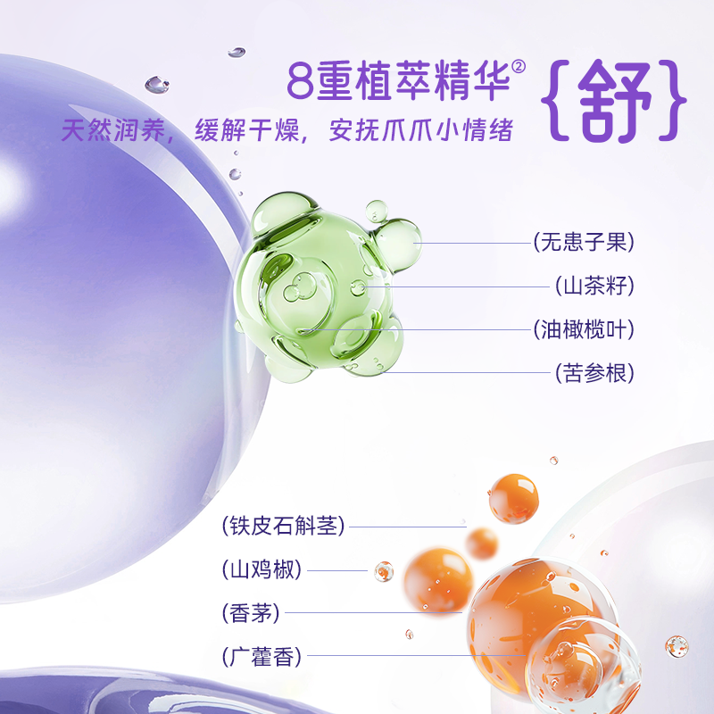 【开颜】宠物氨基酸免洗慕斯猫狗通用洁足去黑下巴尾巴清洁抑菌去油细节图